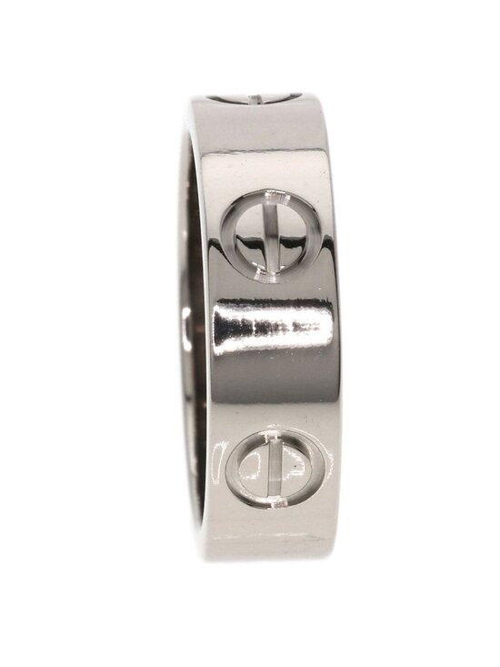 Cartier Love Ring - White Gold – Françoise Paris Cartier Love Ring 51 18k White Gold